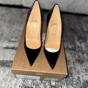 Christian Louboutin Black Patent Leather Heels
